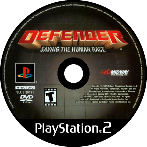 Defender – PlayStation 2 (PS2) - for just $0! 