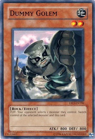 Dummy Golem [DR3-EN196] Common - for just $0.30! 