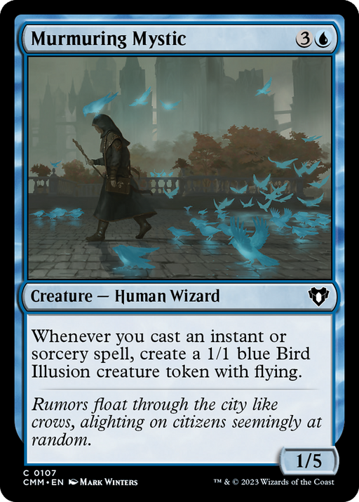 Murmuring Mystic (CMM-107) - Commander Masters - for just $0.14! 