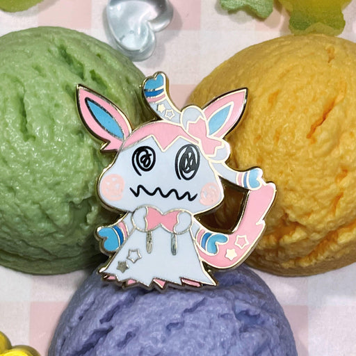 Pokemon: Mimikyu Sylveon Enamel Pin - Just $12! Shop now at Retro Gaming of Denver