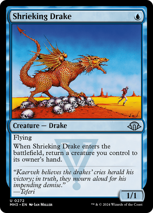Shrieking Drake (MH3-272) - Modern Horizons 3 - for just $0.04! 