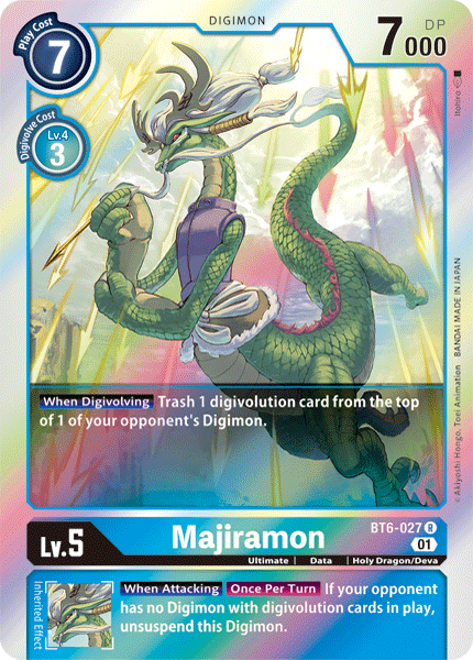 Majiramon [BT6-027] [Double Diamond] - Just $0.09! Shop now at Retro Gaming of Denver