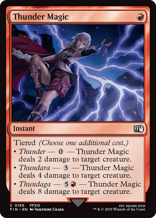 Thunder Magic (FIN-165) - FINAL FANTASY - for just $0.05! 