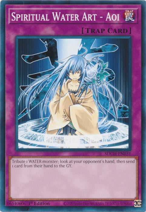 Spiritual Water Art - Aoi [SDCH-EN031] Common - for just $0.45! 