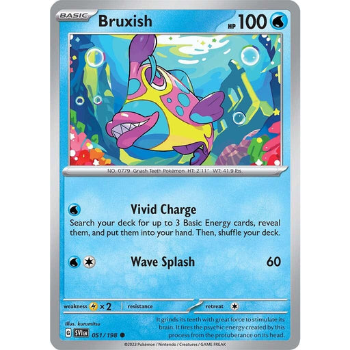 Bruxish (051/198) [Scarlet & Violet: Base Set] - Just $0.04! Shop now at Retro Gaming of Denver