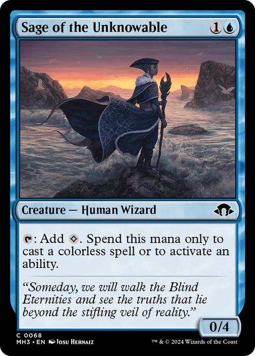 Sage of the Unknowable (MH3-068) - Modern Horizons 3 - for just $0.01! 