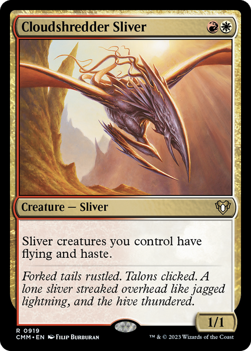 Cloudshredder Sliver (CMM-919) - Commander Masters - for just $1.27! 