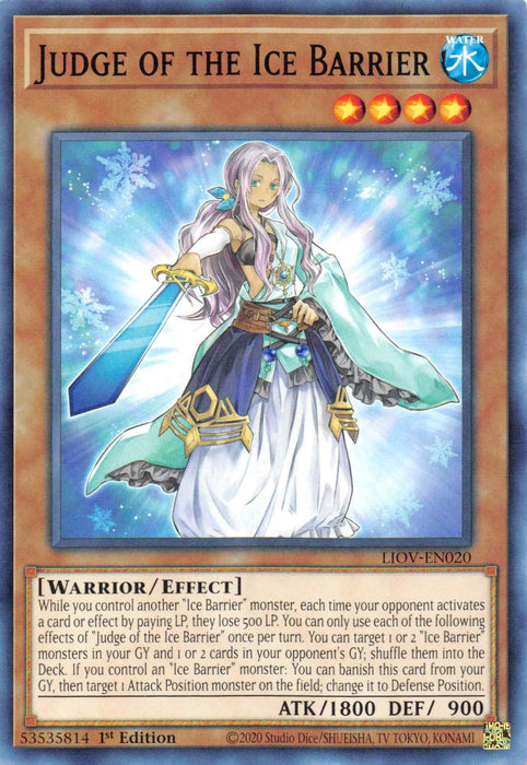 Judge of the Ice Barrier [LIOV-EN020] Common - for just $0.10! 
