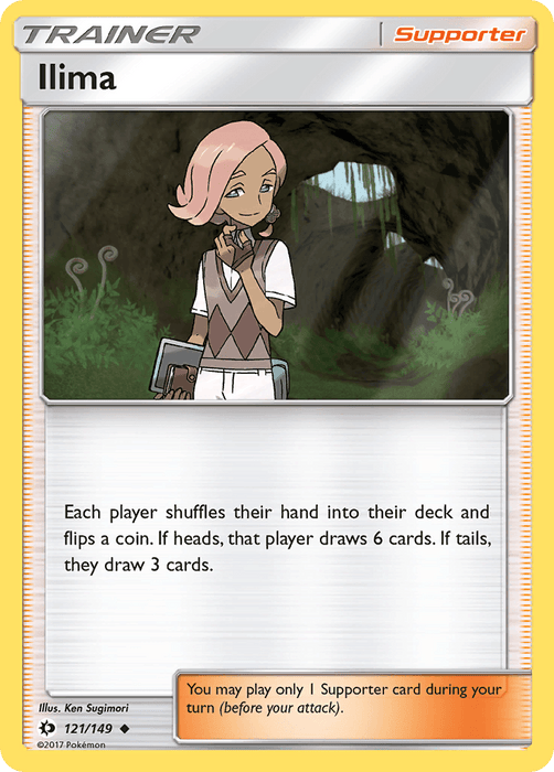 Ilima (121/149) [Sun & Moon: Base Set] - for just $0.10! 