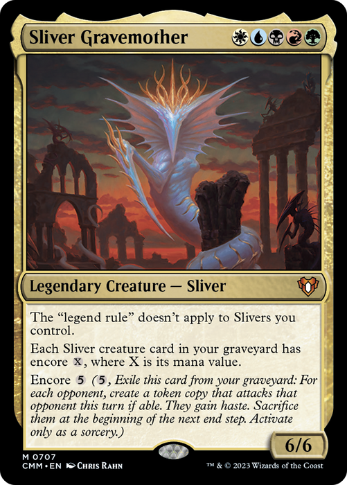 Sliver Gravemother (CMM-707) - Commander Masters Foil - for just $5.22! 