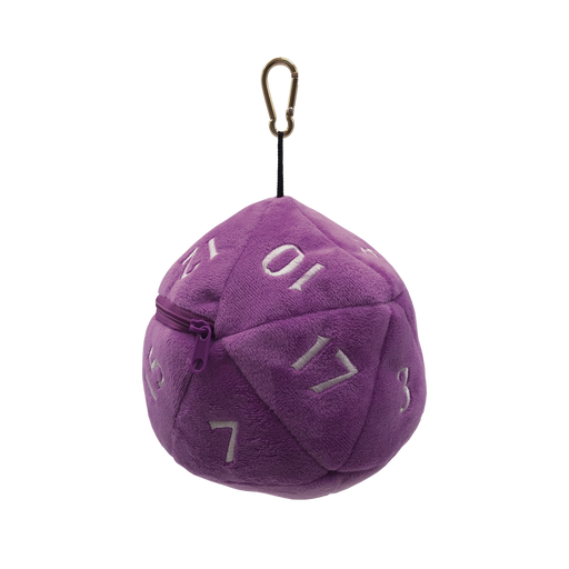Ultra PRO: Dice Bag - Plush D20 (Purple) - for just $0! 