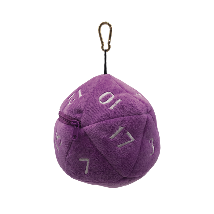 Ultra PRO: Dice Bag - Plush D20 (Purple) - for just $0! 