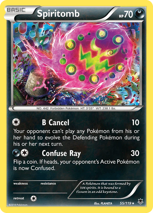 Spiritomb (55/119) [XY: Phantom Forces] - for just $0.20! 