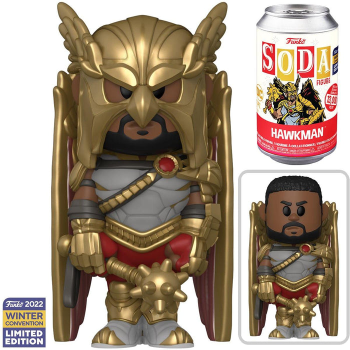 Funko Soda: Black Adam Hawkman - 2022 Convention Exclusive - Just $15! Shop now at Retro Gaming of Denver