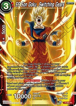 SS Son Goku, Switching Gears (P-295) [Tournament Promotion Cards] - for just $0.65! 
