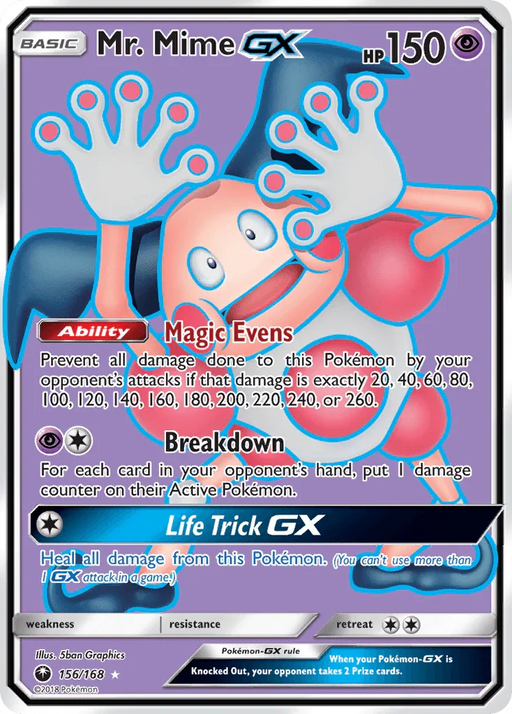 Mr. Mime GX (156/168) [Sun & Moon: Celestial Storm] - for just $8.55! 