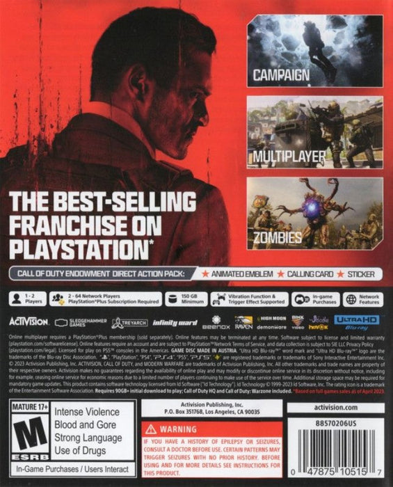 Call of Duty: Modern Warfare III – PlayStation 5 (PS5) - for just $24.99! 
