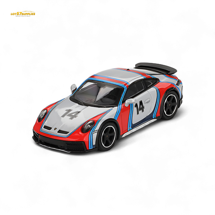 Mini-GT Porsche 911 Dakar “Rally 1974” Ice Grey Metallic 1:64 MGT00964 - for just $19.99! 