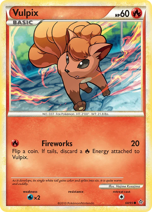 Vulpix (68/95) [HeartGold & SoulSilver: Unleashed] - for just $1.35! 
