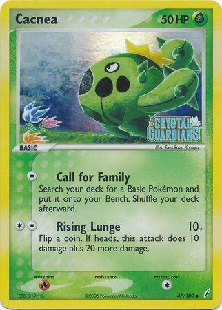 Cacnea (47/100) (Stamped) [EX: Crystal Guardians] - for just $4.20! 