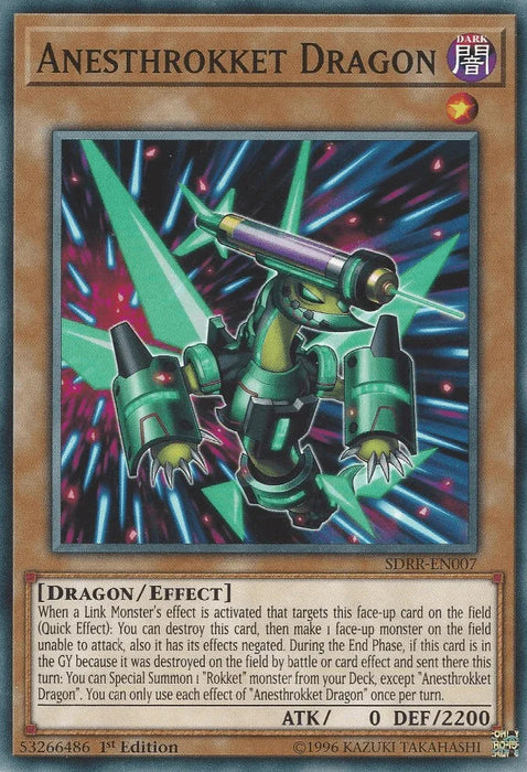 Anesthrokket Dragon [SDRR-EN007] Common - for just $0.10! 