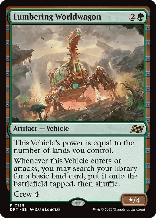 Lumbering Worldwagon (DFT-168) - Aetherdrift - for just $0.26! 