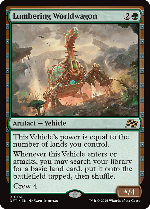 Lumbering Worldwagon (DFT-168) - Aetherdrift - for just $0.31! 