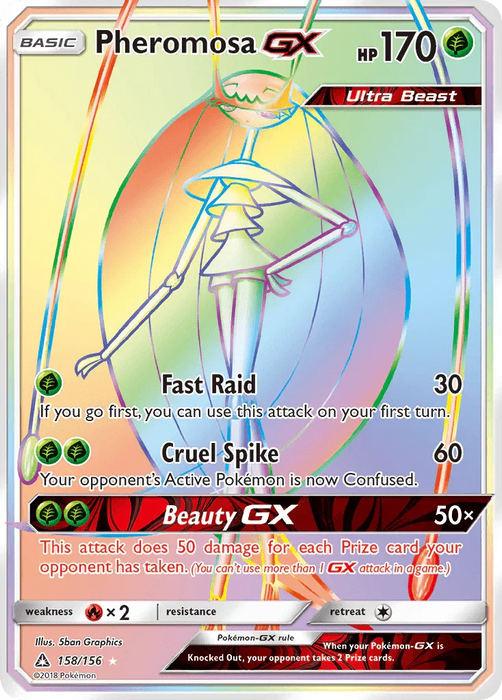 Pheromosa GX (158/156) [Sun & Moon: Ultra Prism] - for just $7.65! 