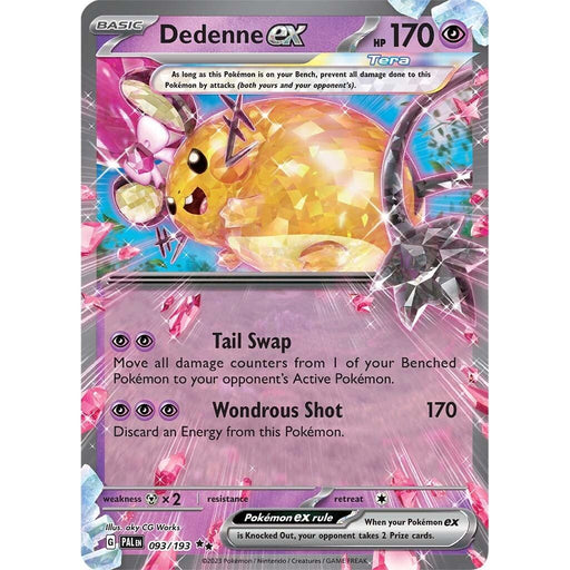 Dedenne ex (093/193) [Scarlet & Violet: Paldea Evolved] - Just $0.38! Shop now at Retro Gaming of Denver