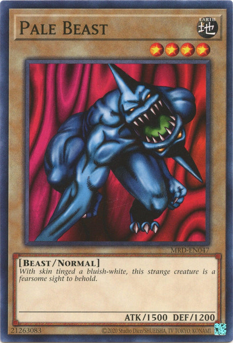 Pale Beast (25th Anniversary) [MRD-EN047] Common - for just $0.10! 