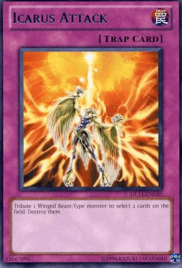Icarus Attack (Blue) [DL11-EN020] Rare - for just $1.50! 