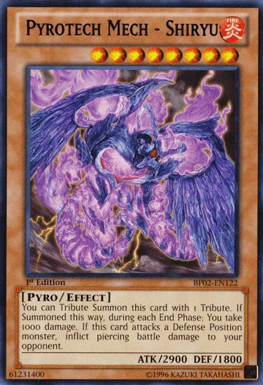 Pyrotech Mech - Shiryu [BP02-EN122] Mosaic Rare - for just $0.10! 