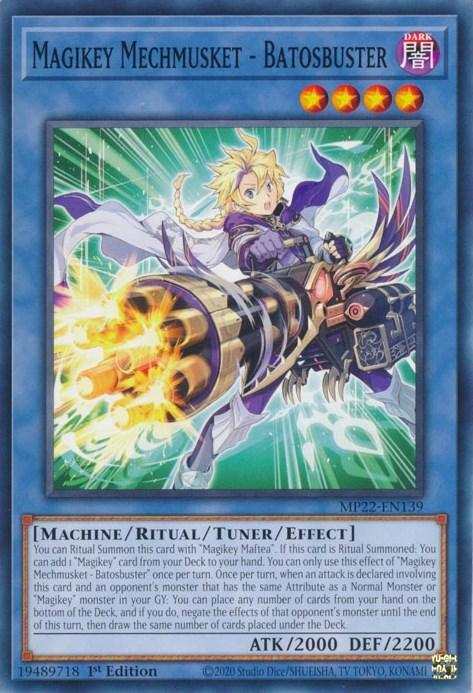 Magikey Mechmusket - Batosbuster [MP22-EN139] Common - for just $0.10! 