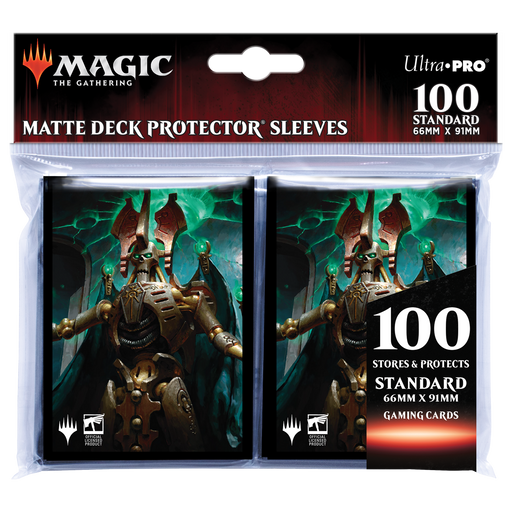 Ultra PRO: Standard 100ct Sleeves - Warhammer 40k Commander Deck (Szarekh, the Silent King) - Just $0! Shop now at Retro Gaming of Denver