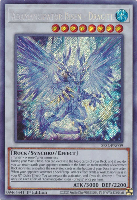 Adamancipator Risen - Dragite [SESL-EN009] Secret Rare - for just $1.10! 