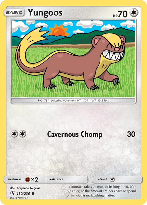 Yungoos (180/236) [Sun & Moon: Unified Minds] - for just $0.10! 