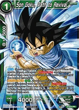 Son Goku, Path to Revival (Unison Warrior Series Boost Tournament Pack Vol. 7) (P-371) [Tournament Promotion Cards] - for just $0.15! 