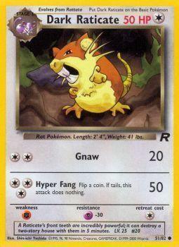 Dark Raticate (51/82) [Team Rocket Unlimited] - for just $0.25! 