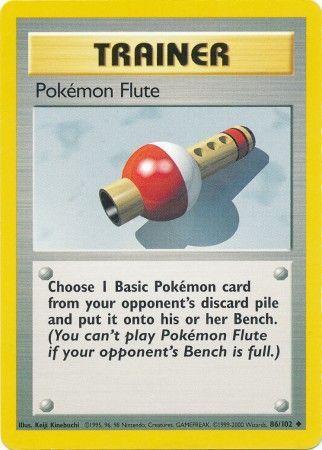 Pokemon Flute (86/102) [Base Set Unlimited] - for just $1.40! 