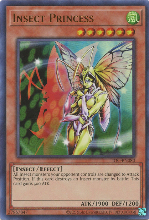 Insect Princess (25th Anniversary) [IOC-EN080] Ultra Rare - for just $1.20! 