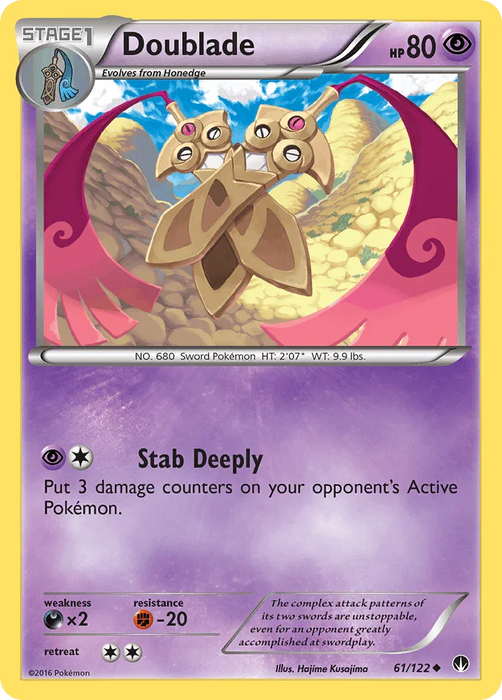 Doublade (61/122) [XY: BREAKpoint] - for just $0.10! 
