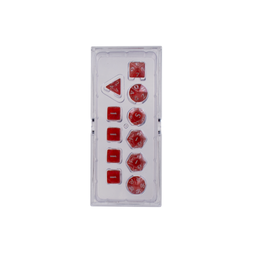 Ultra PRO: 11-Dice Set - Eclipse (Apple Red) - Just $9.95! Shop now at Retro Gaming of Denver