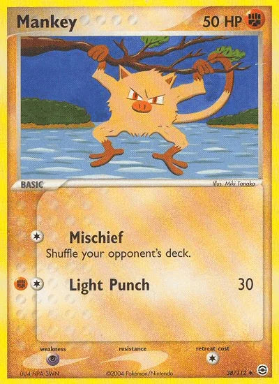 Mankey (38/112) [EX: FireRed & LeafGreen] - for just $0.45! 