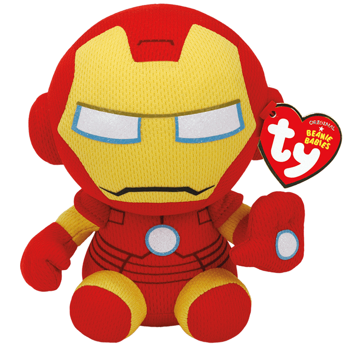 Ty Marvel Beanie Babies: Iron Man (Small) - for just $6.99! 
