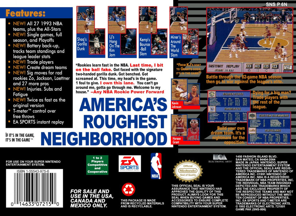 NBA Showdown – Super Nintendo Entertainment System (SNES) - for just $3.99! 