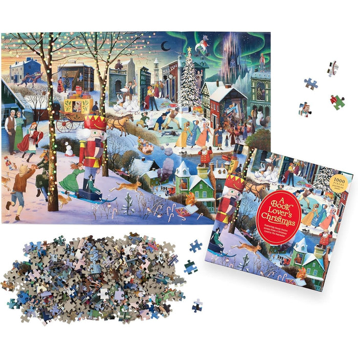 A Book Lover's Christmas 1000 Piece Jigsaw Puzzle Laurence King - for just $24.99! 