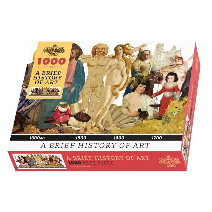 A Brief History of Art 1000 Piece Panoramic Jigsaw Puzzle UPG - for just $21.99! 