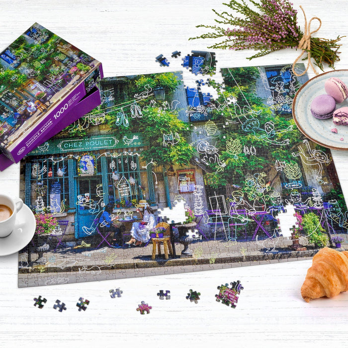 A Busy Day at Chez Poulet 1000 Piece Jigsaw Puzzle Fred - for just $19.99! 