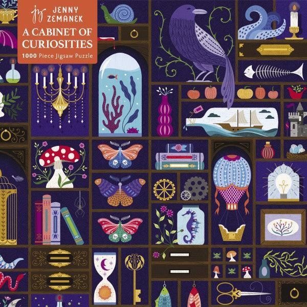 A Cabinet of Curiosities by Jenny Zemanek 1000 Piece Jigsaw Puzzle Flame Tree - for just $19.99! 