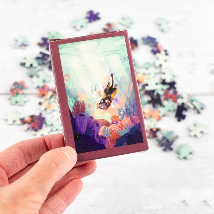 A Cat Diver 99 Piece Mini Jigsaw Puzzle Trevell - for just $11.99! 